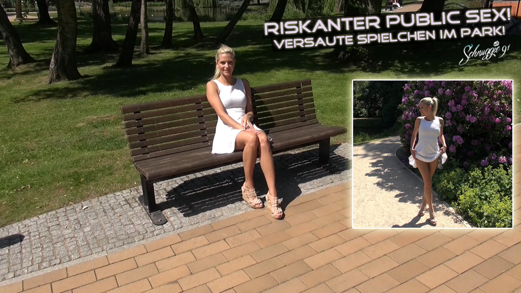 schnuggie91 Riskanter public Sex! Versaute Spielchen im Park!